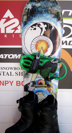 Premium Snowboard Set