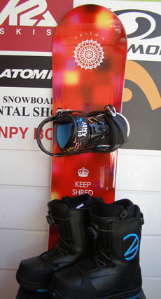 Standard Snowboard Set